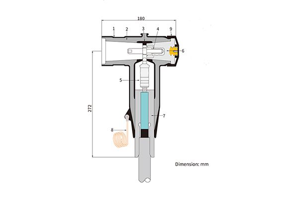Conector en T separable atornillado de 24kV 630A