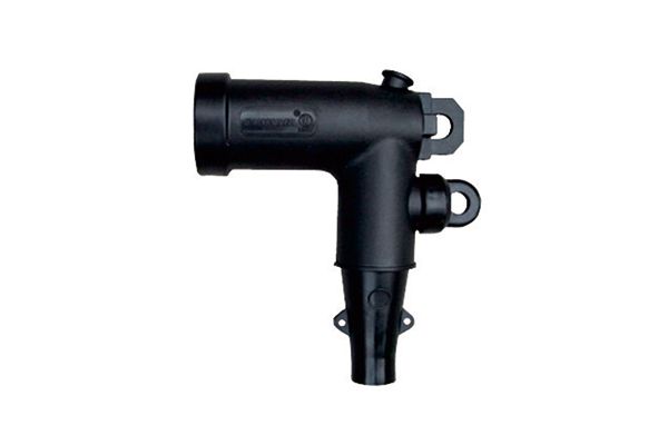 Conector tipo codo de 200A